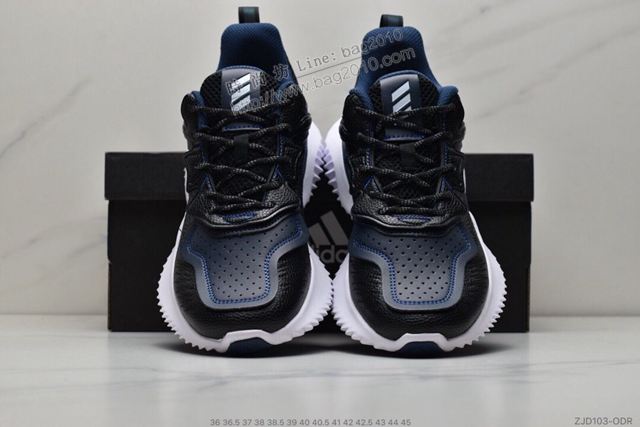 Adidas鞋 B32283 純黑皮面 阿迪達斯休閒運動鞋 男女同款  hdx13354